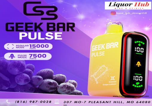 Geek Bar 7500 Puffs available in Plesant Hill MO