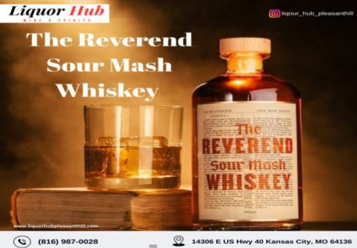 The Reverend Sour Mash Whiskey available in Missouri 