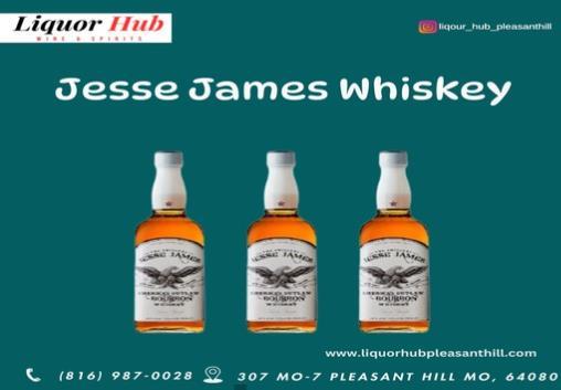 Jesse James Whiskey available in Missouri 