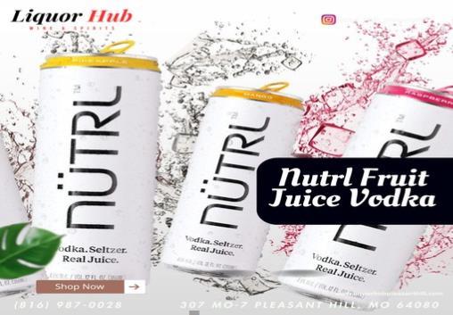 Nutrl Fruit Juice Vodka available in Missouri 
