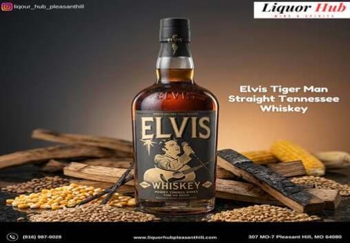 Elvis Tiger Man Straight Tennessee Whiskey 