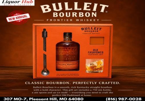 The Bulleit Bourbon Old Fashioned Cocktail Kit 